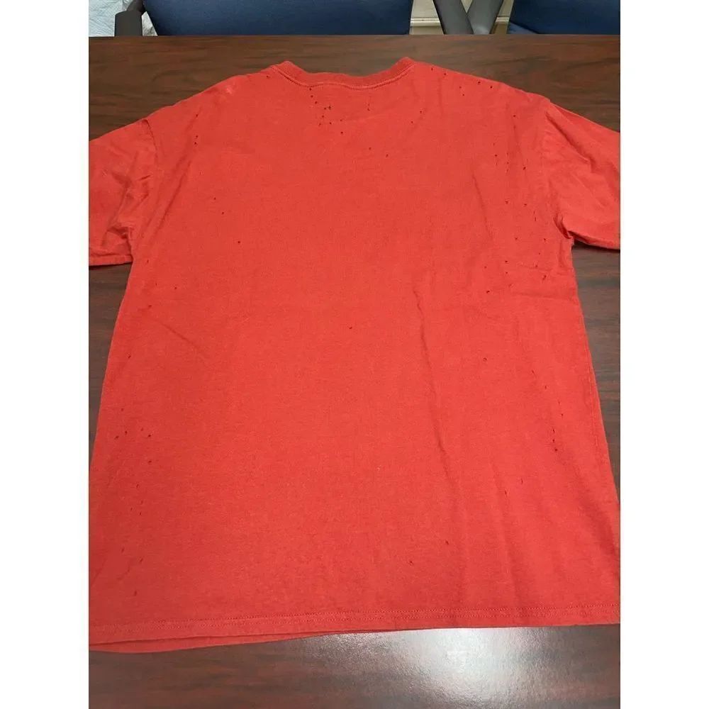 PacSun Distressed Boxy Fit Mens Tee - Picture 3 of 5